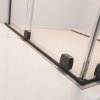 Radaway Furo SL Brushed GunMetal KDD kabina 100x90cm szczotkowany grafit 10305100-92-01L/10305090-92-01R